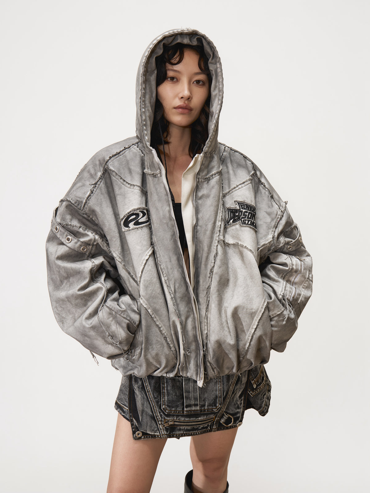 Padded Hooded Coat by PERSONSOUL