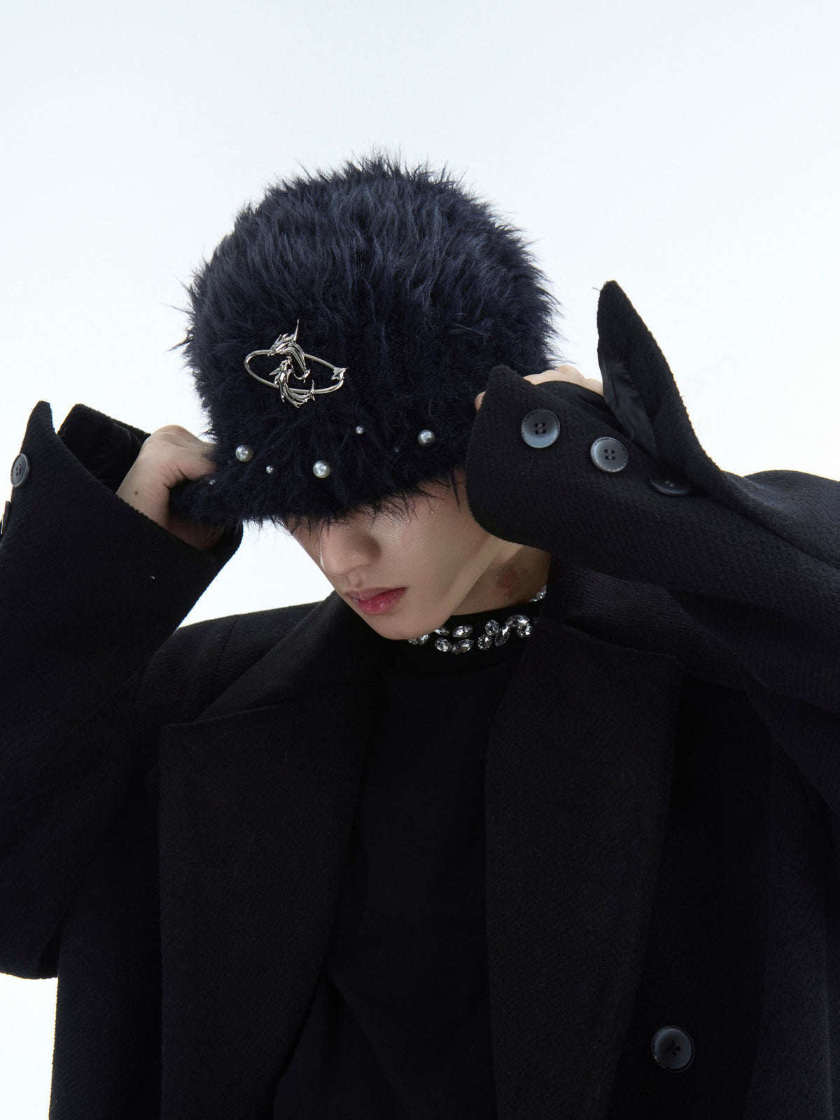 Pearl Knit Beanie by ARGUECULTURE, view 2