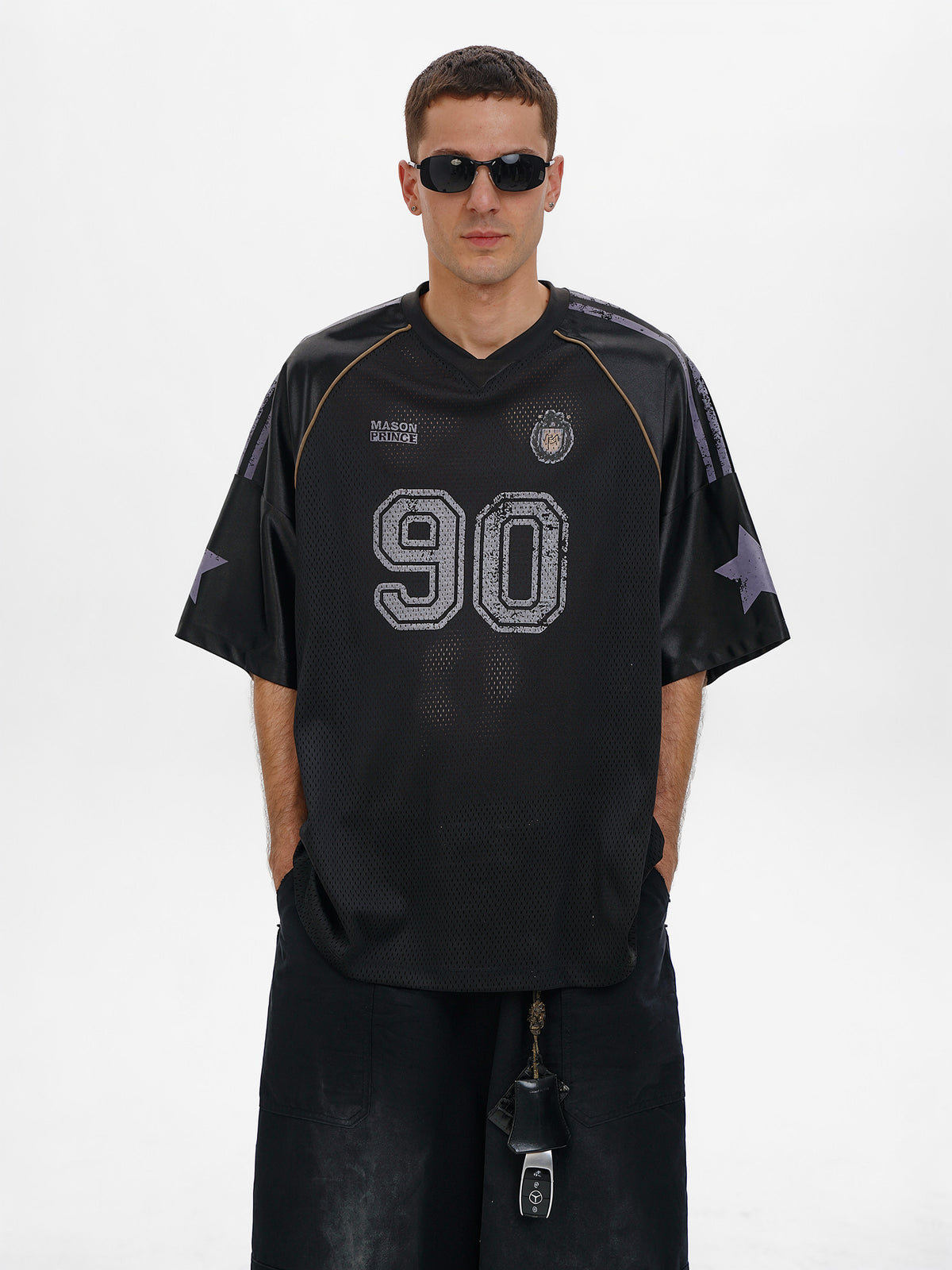 Mesh Star Rugby Jersey by MASONPRINCE, view 4
