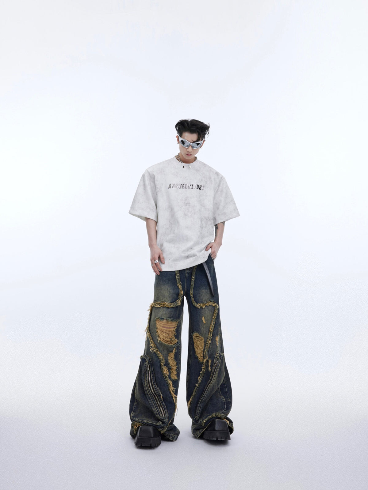 Shimmer Print Tee