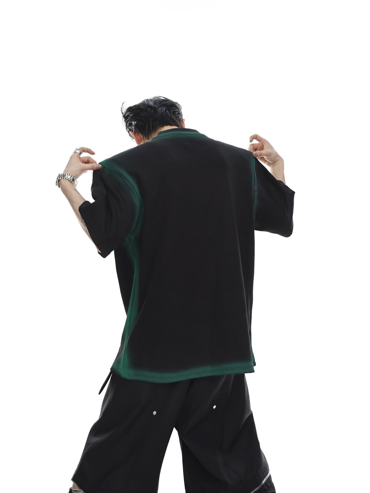 Gradient Metal Print Tee
