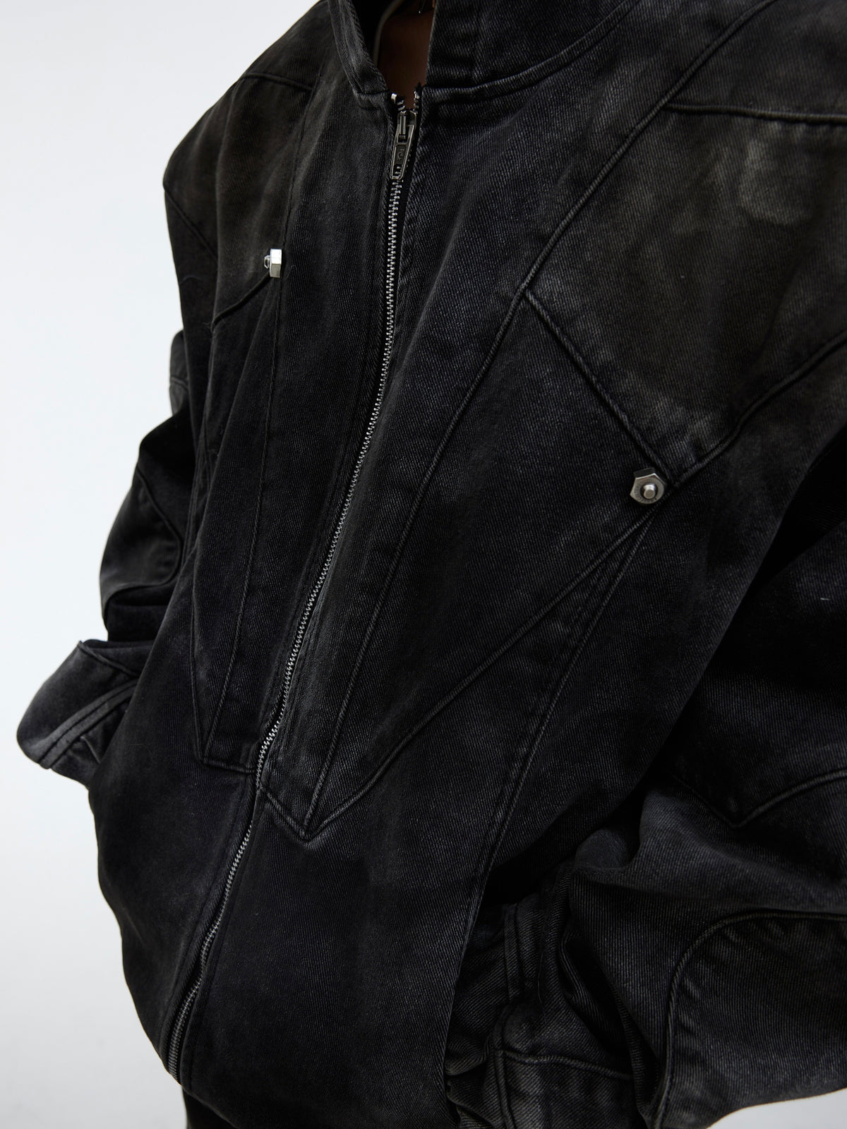 Hooded Denim Set
