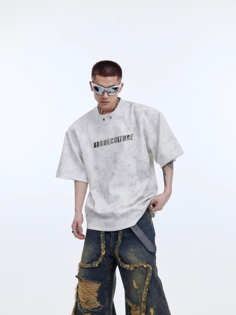 Shimmer Print Tee