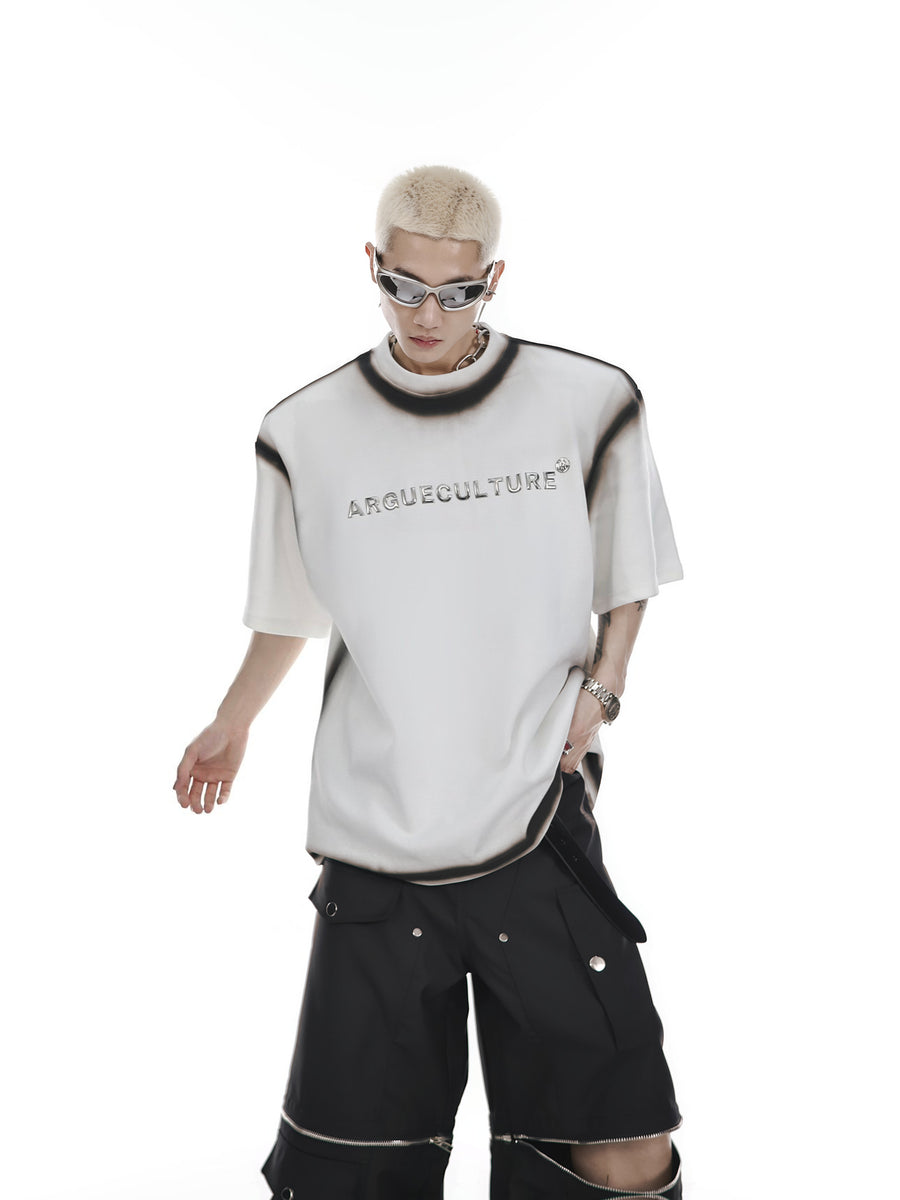 Gradient Metal Print Tee