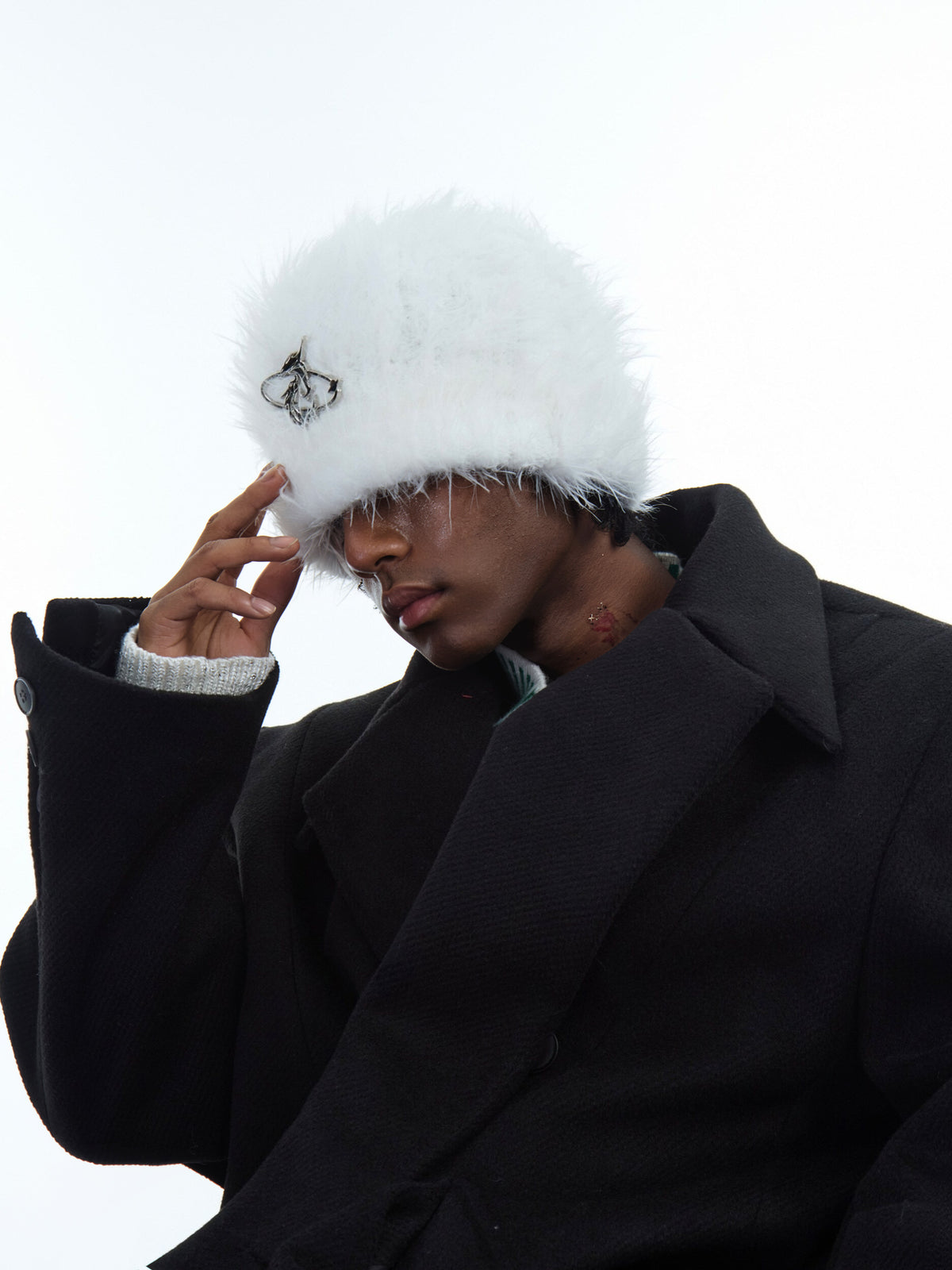 Pearl Knit Beanie by ARGUECULTURE, view 3