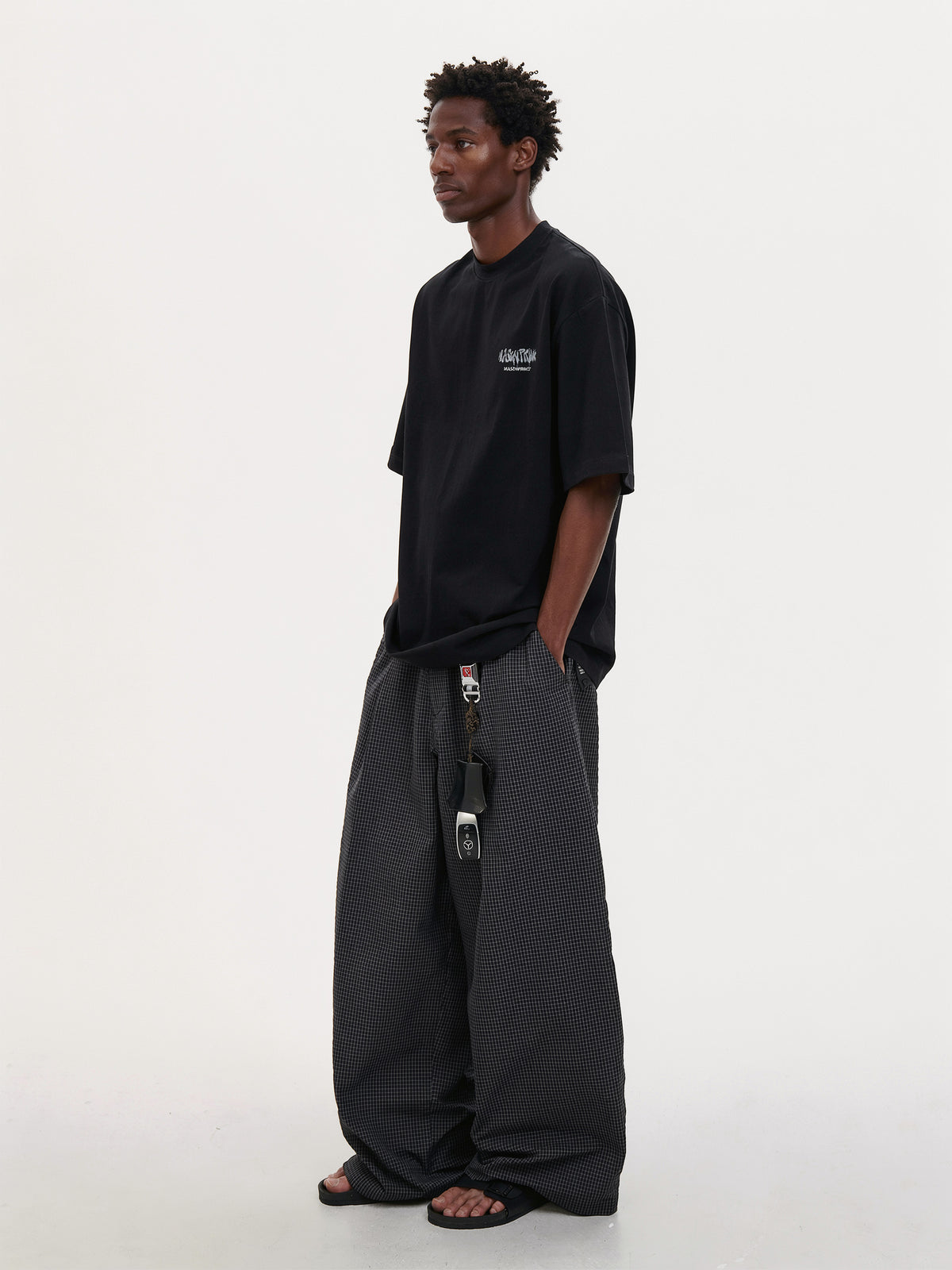 Handwritten Logo Tee by MASONPRINCE, view 2
