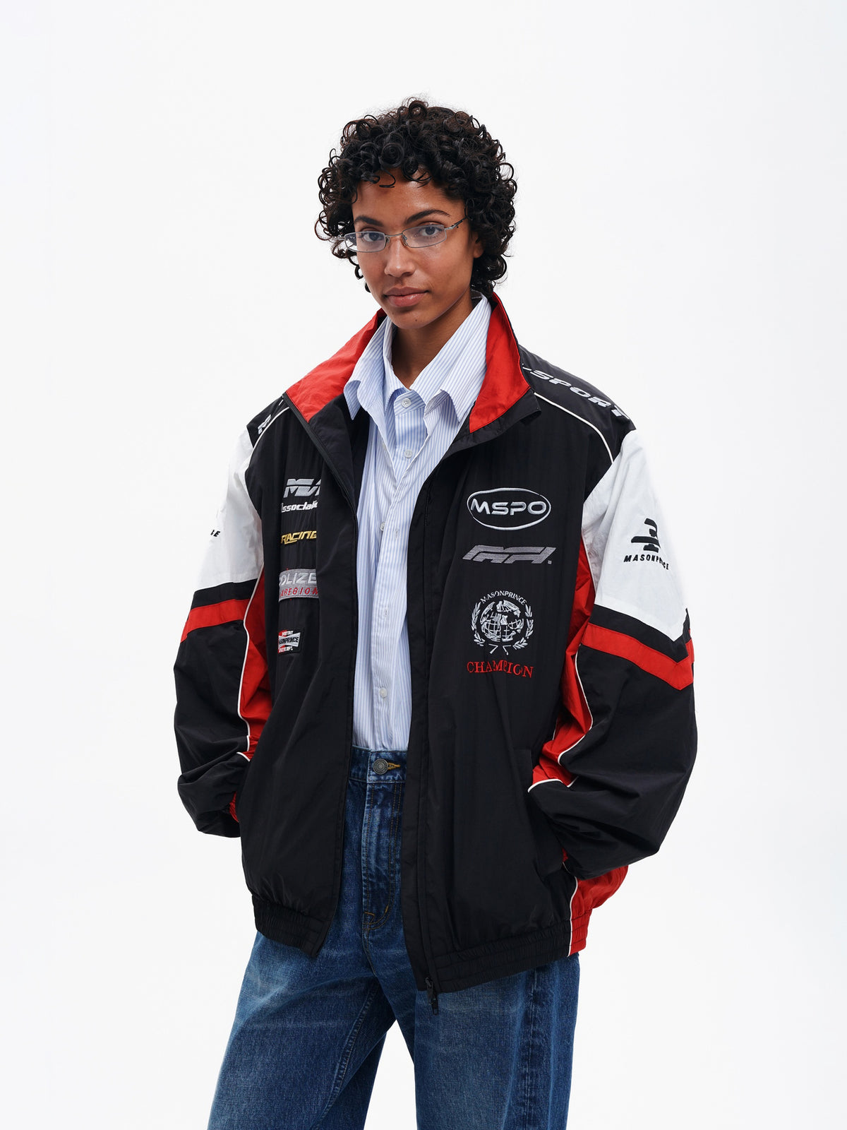Racing Club Coach Jacket Set by MASONPRINCE, view 2