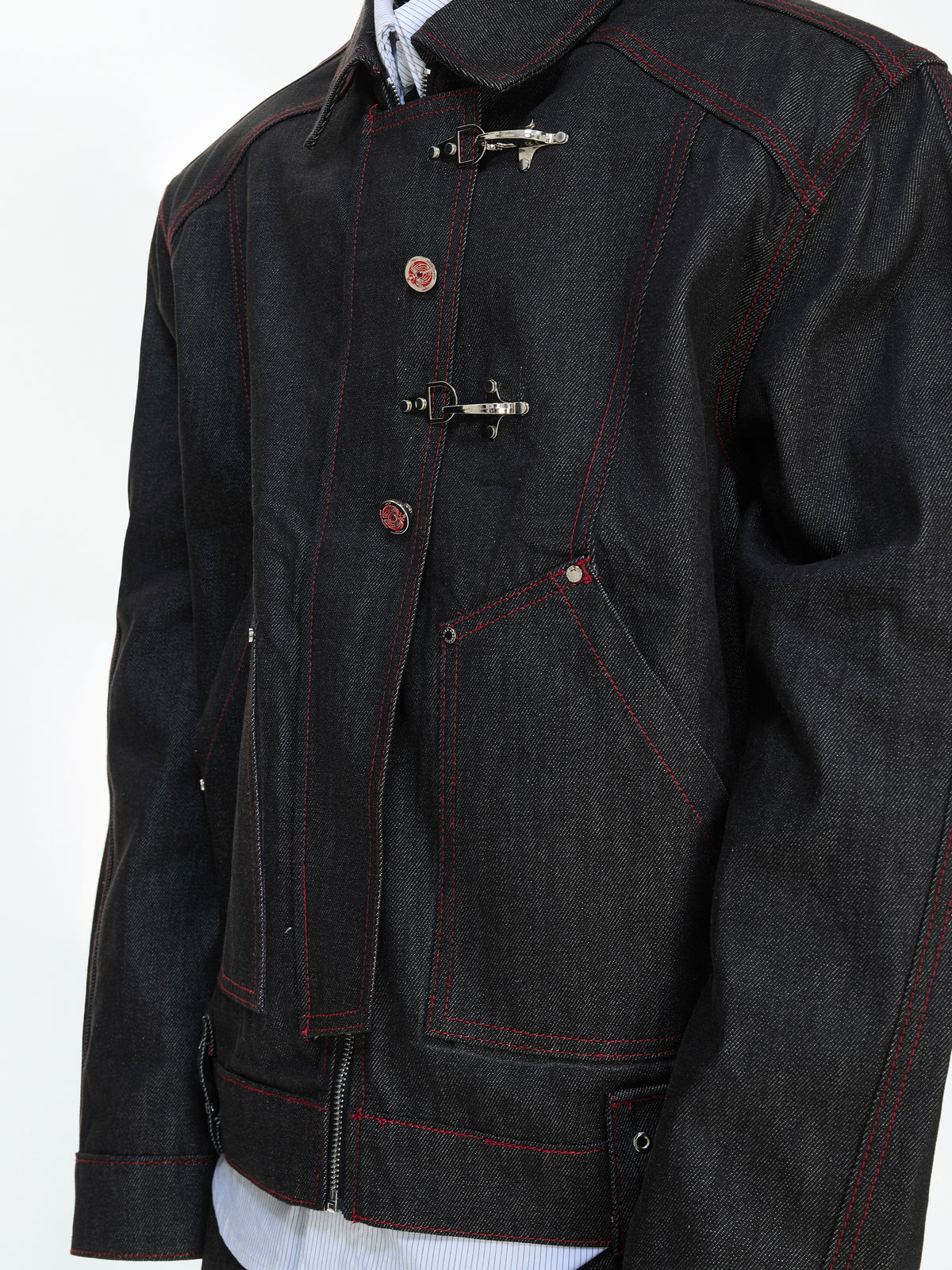 Raw Denim Work Jacket
