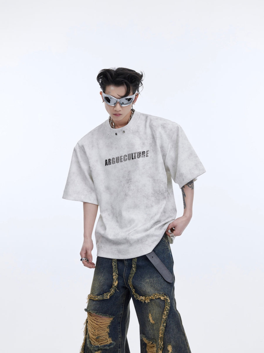 Shimmer Print Tee
