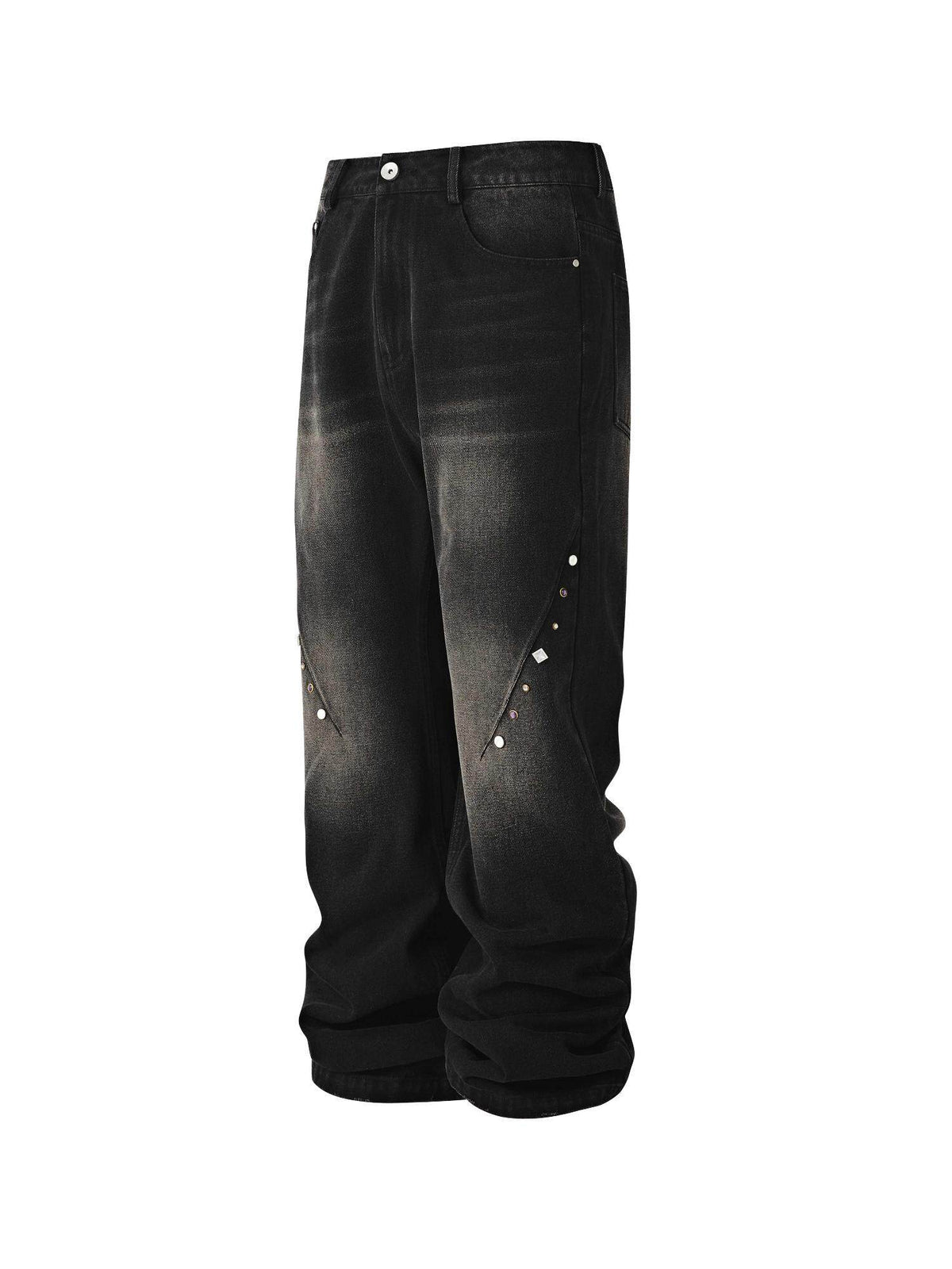 Studded Bootcut Jeans by PASET, view 5