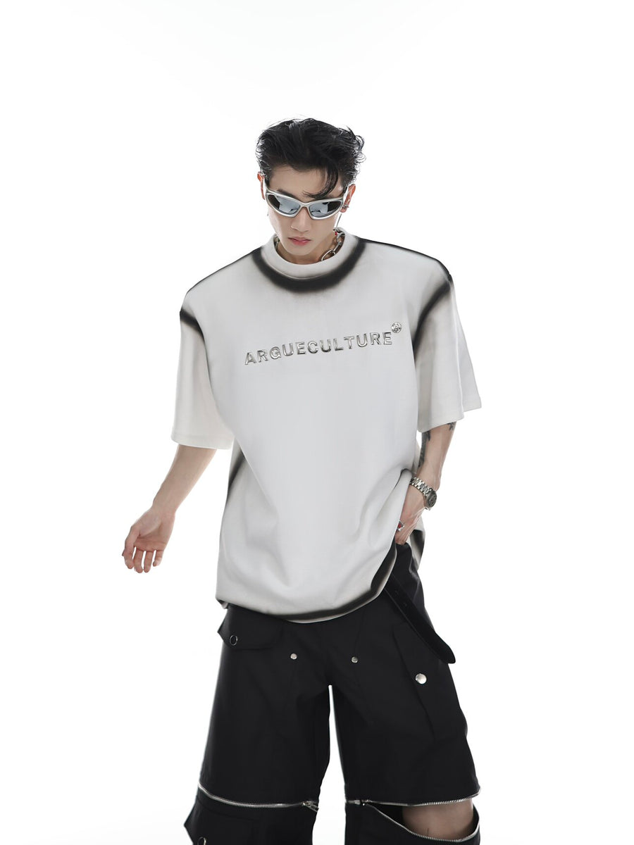Gradient Metal Print Tee